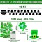 40LED Shamrocks Leprechaun Hat Lights St. Patrick's Day Decorations 10Ft Green Lucky Clover Fairy String Lights Battery Power Irish St.Patrick's Decoration Indoor Outdoor Home(Hat Shamrocks)